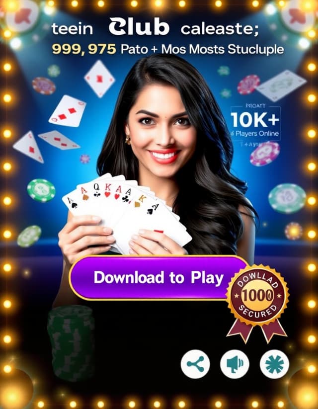 Teen Patti Master Game Download Banner